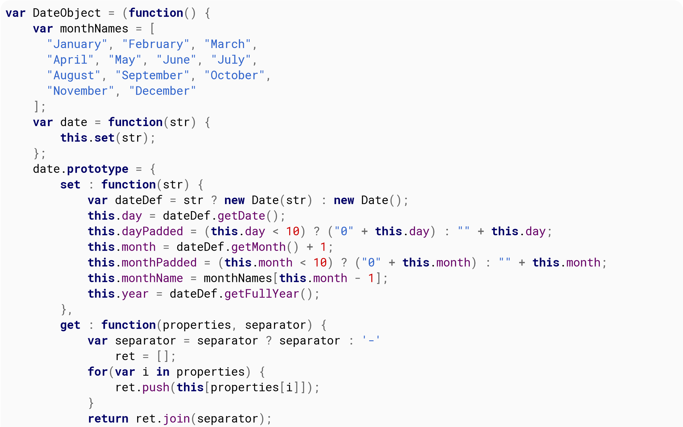 DateObject function.