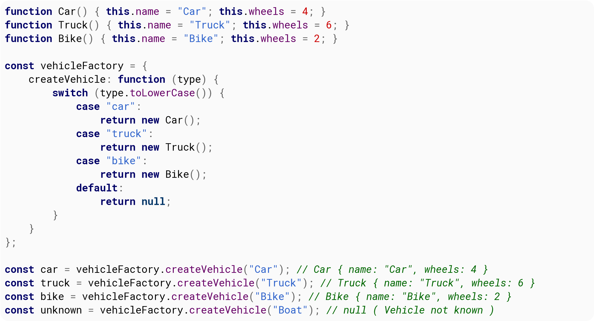 Abstract Factory Pattern: used to define specific instances or classes without
    having to specify the exact object being created.